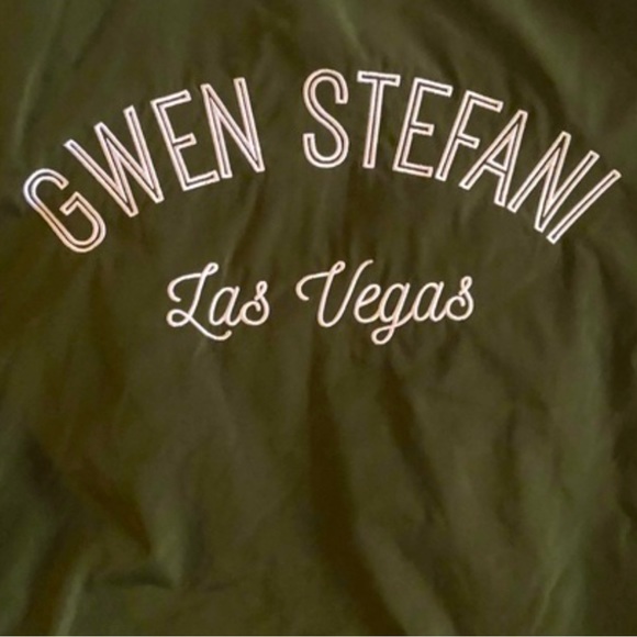 Gwen Stefani Bomber jacket-L, sold out, Vegas residency - Picture 2 of 3